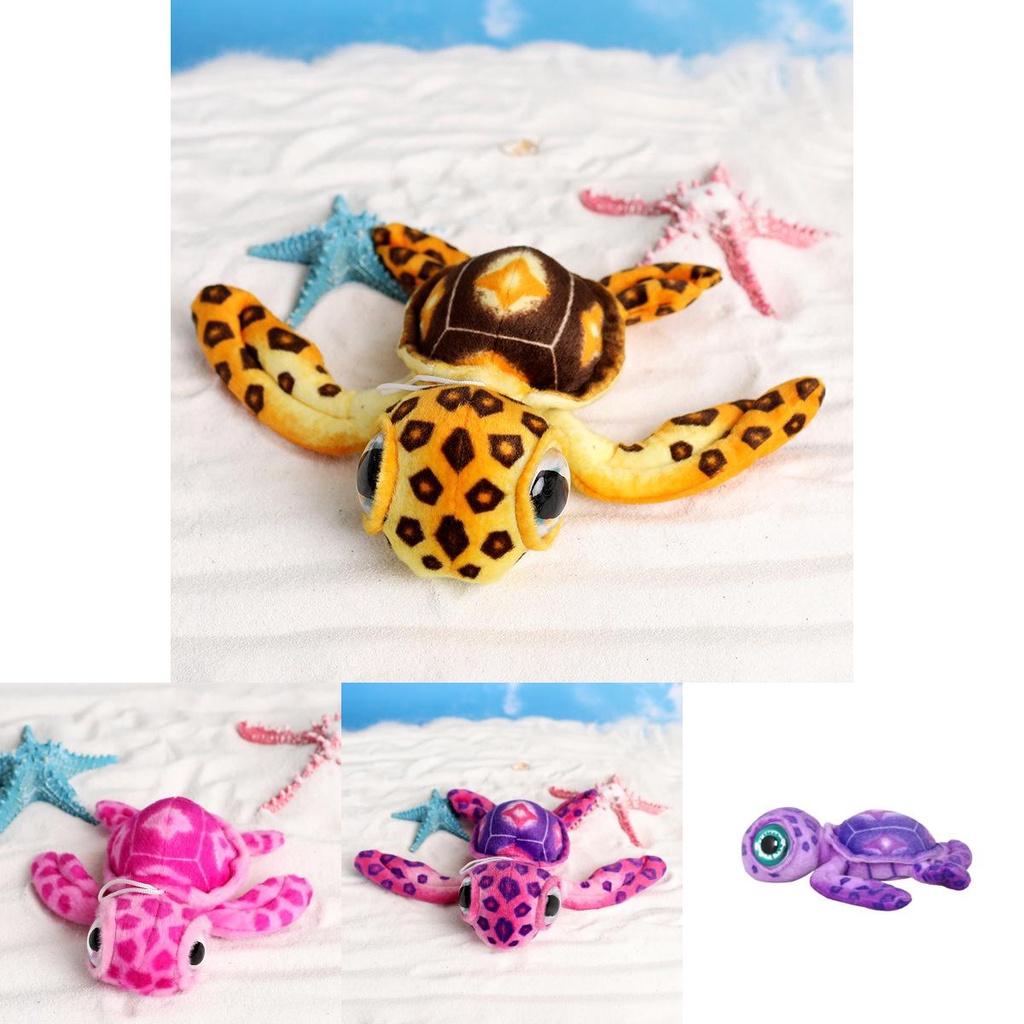 New Creative Short Plush Sea Turtle Stuffed Animal Toy For Living Room