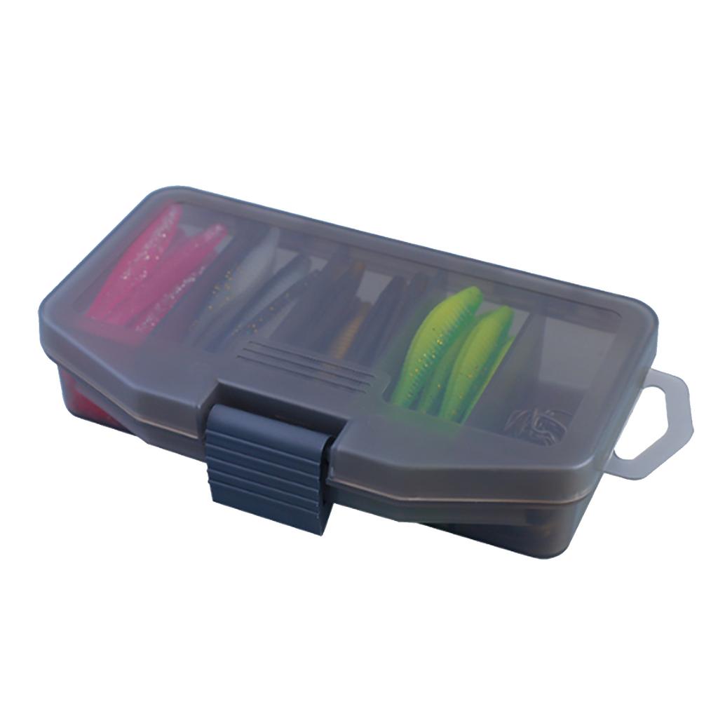 60Pcs Soft Lures Swimbaits Fishing Bass Lures Fork Tail Luya Ribbon Baits Suitable for Trout Salmon Freshwater Saltwater