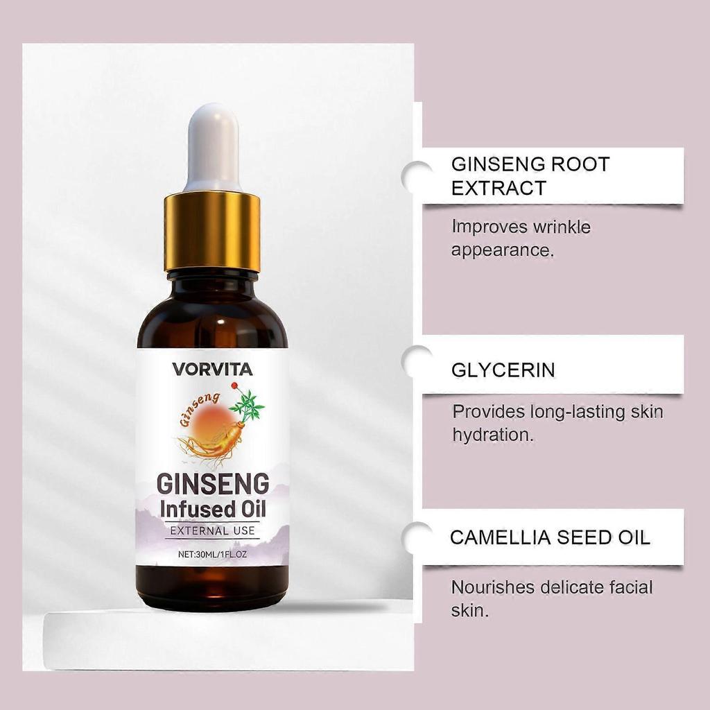 VORVITA Ginseng Gesichtsöl: Tägliche Gesichtspflege; erfrischend, mit Massage-Effekt und pflegend.