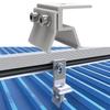 Set of 14 Aluminium Standing Seam Clamps for Solar Panel Installation On Standing Seam Roofs with Stainless Steel Screws