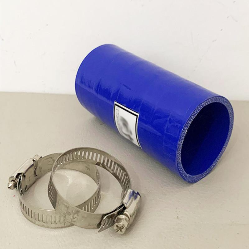 HQ ID40-48mm Reinforced High Temp Straight Silicone Intercooler Tube Pipe Coolant Hose/air intake pipe/water hose 2 Clamps