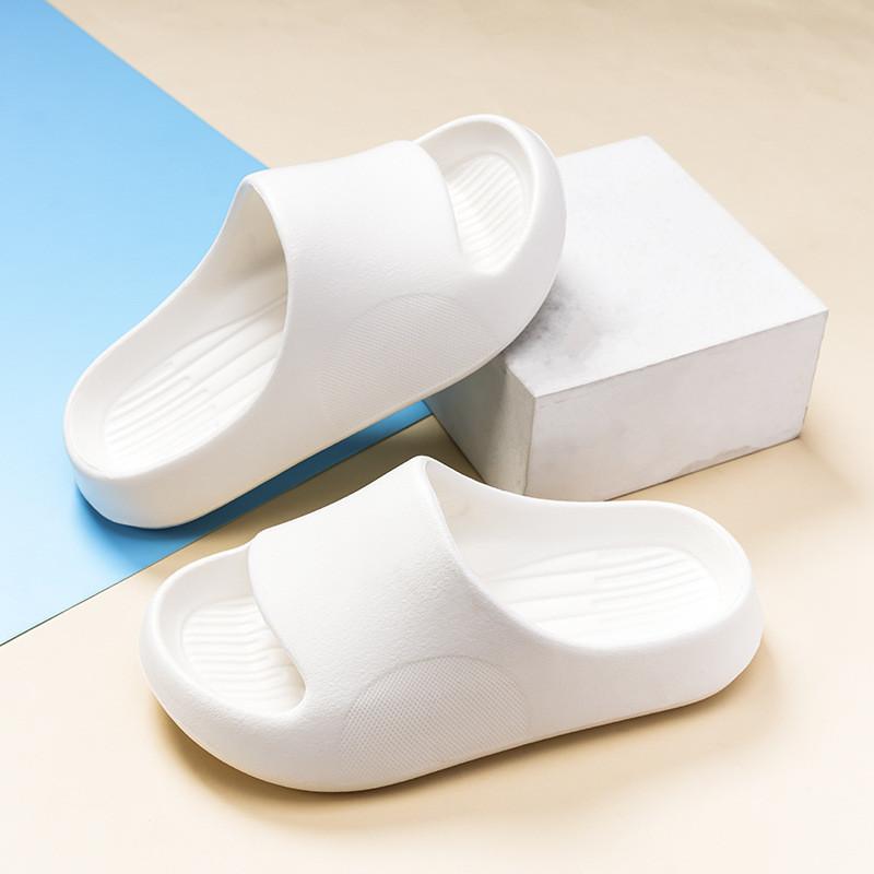 Pink Cartoon Style Summer Girls Slippers Breathable Soft Eva Material Indoor Home Use