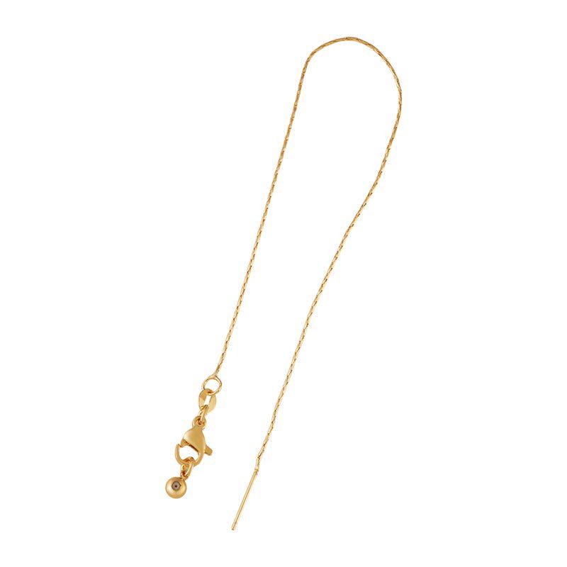 Yaoquan Gold-Plated Non-Fading Versatile Sesame Bracelet with Adjustable Clavicle Chain
