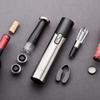 CIRCLE JOY Electric Wine Opener Set Automatic Wine Opener Kit for Wine and Beer Cordless Electric Wine Bottle Openers Gift Set with Foil Cutter,