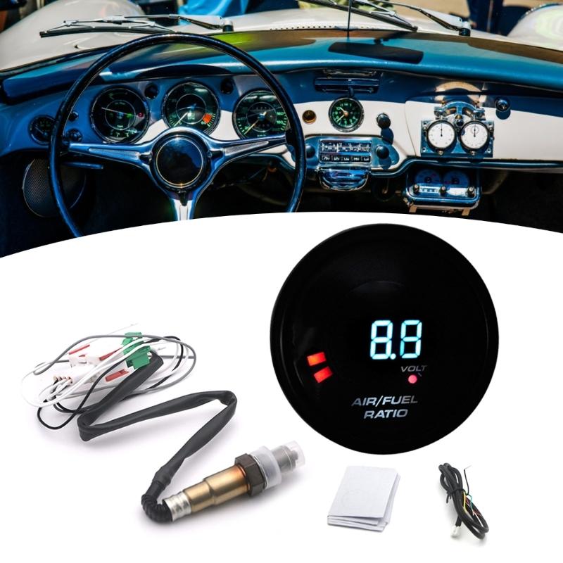 Automotive Digital Air Fuel Ratio Meter Ratio Gauges with Easy Installation & 0 To 1V Output Signal for Various Model