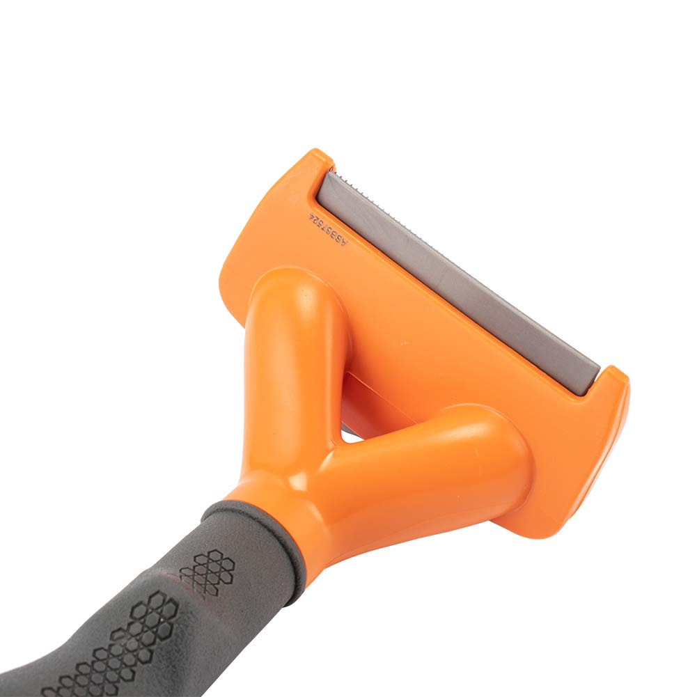 FURMINATOR Pet for and Dogs Fur Undercoat EU Grooming and Shedding Brush Brush, Medium, Long-Haired Medium-Sized Dogs, T691655, Medium, 3-12/1CT,