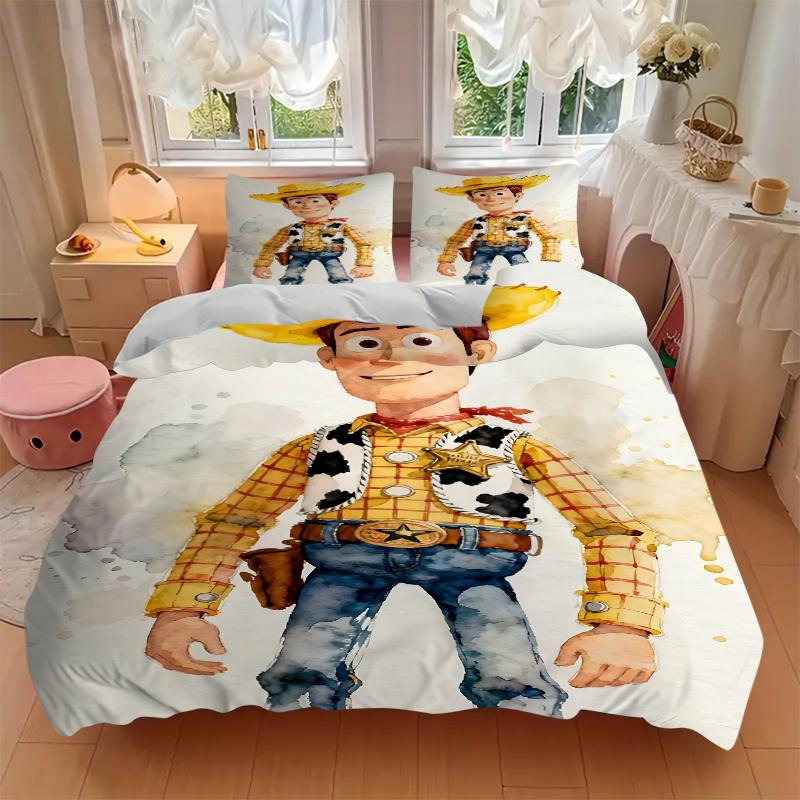 3Pcs Toy Story Adventure Bedding Sets For All Sizes New 3D Printed Bed Cover Comforter Duvet Cover Pillowcase Bedroom Decoration