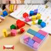 15-Piece 3D Geometric Shape Set: Cube, Cylinder, Cone, Rectangular Prism for Elementary Math Teaching