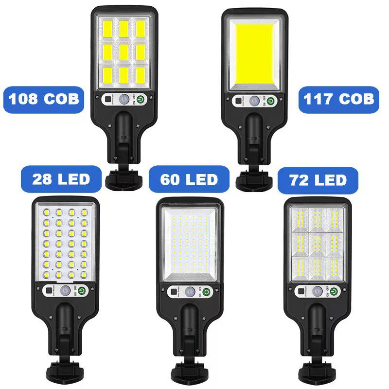 Waterproof Solar LED Street & Courtyard Light with Motion Sensor