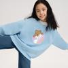 Gap Girls' Reversible Sequin Bear Fleece Sweatshirt