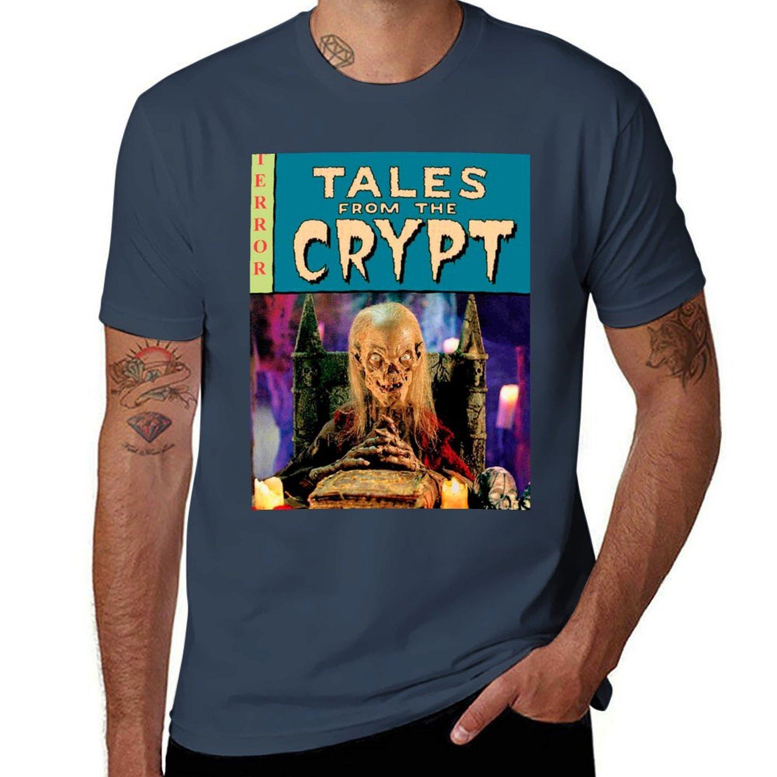 tales from the crypt TShirt Casual Trendy Short Sleeve TShirt S