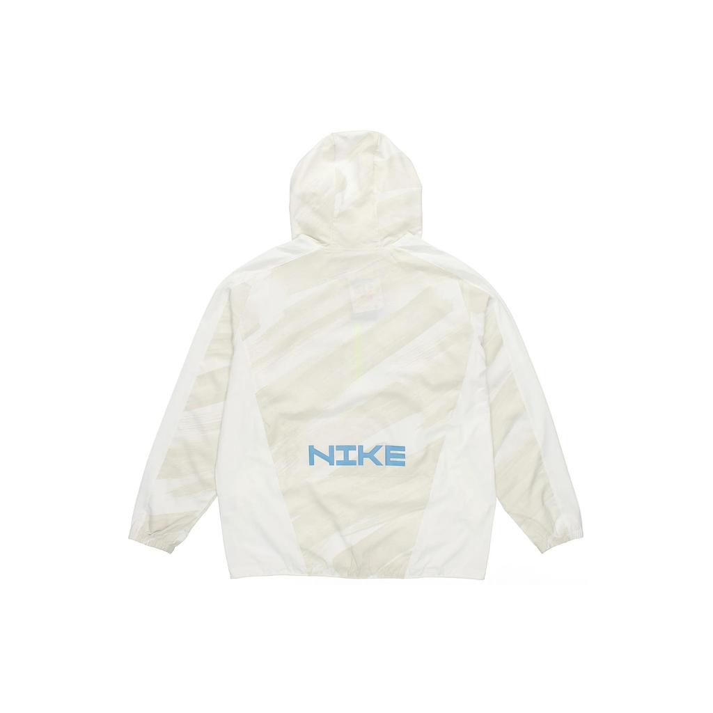 Nike Jackets Men's Ecru Hooded Moderate Other (Unisex) Jackets DD1724 100