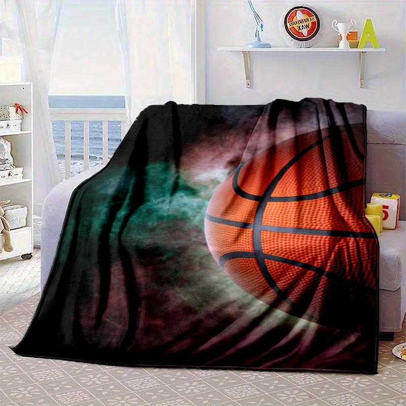 Sports Equipment Collection Blanket Flannel Blanket for bed, sofa, Camping, Hiking, Picnic Essentials, gift for family Fan gifts