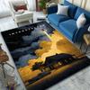 New Product Interstellar Travel Pattern Carpet for Living Room Bedroom Sofa Home Decor Non-slip Floor Mat Large Size