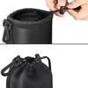 4Pcs Waterproof Camera Bag with Drawstring Camera Storage Bag Lens Case Portable Shoulder Bag for Photographers