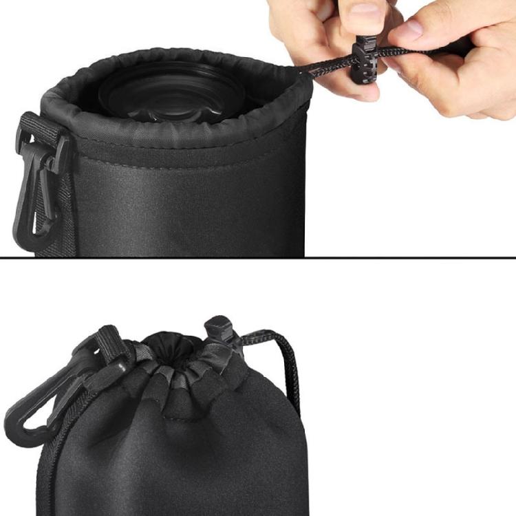 4Pcs Waterproof Camera Bag with Drawstring Camera Storage Bag Lens Case Portable Shoulder Bag for Photographers