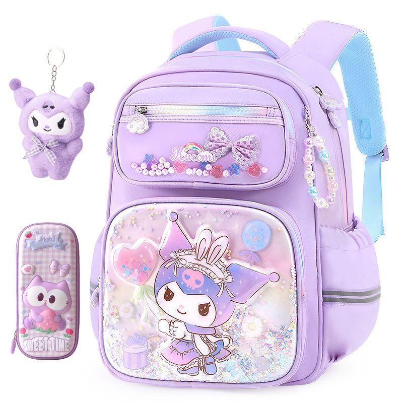 Kuromi Girls' Decompression School Backpack