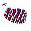 Diadema de Tela con Estampado de Bandera Suave para el Día de la Independencia con Estrellas Accesorios para el Cabello Americanos Diseño de Rayas Diadema Patriótica Festiva Accesorios Julio
