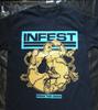 Infest Band Break The Chain 100% Cotton T-shirt Mens Tees Top S To 5XL 2F1076