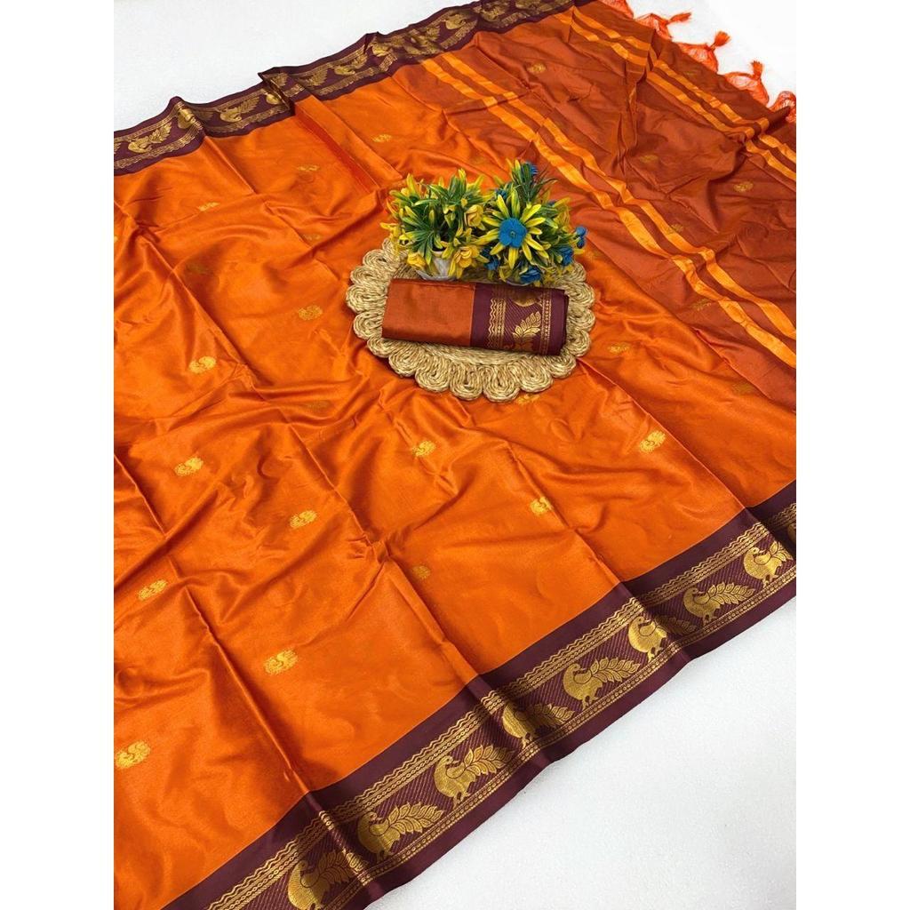New Launch Premium Soft Silk Minawork Saree