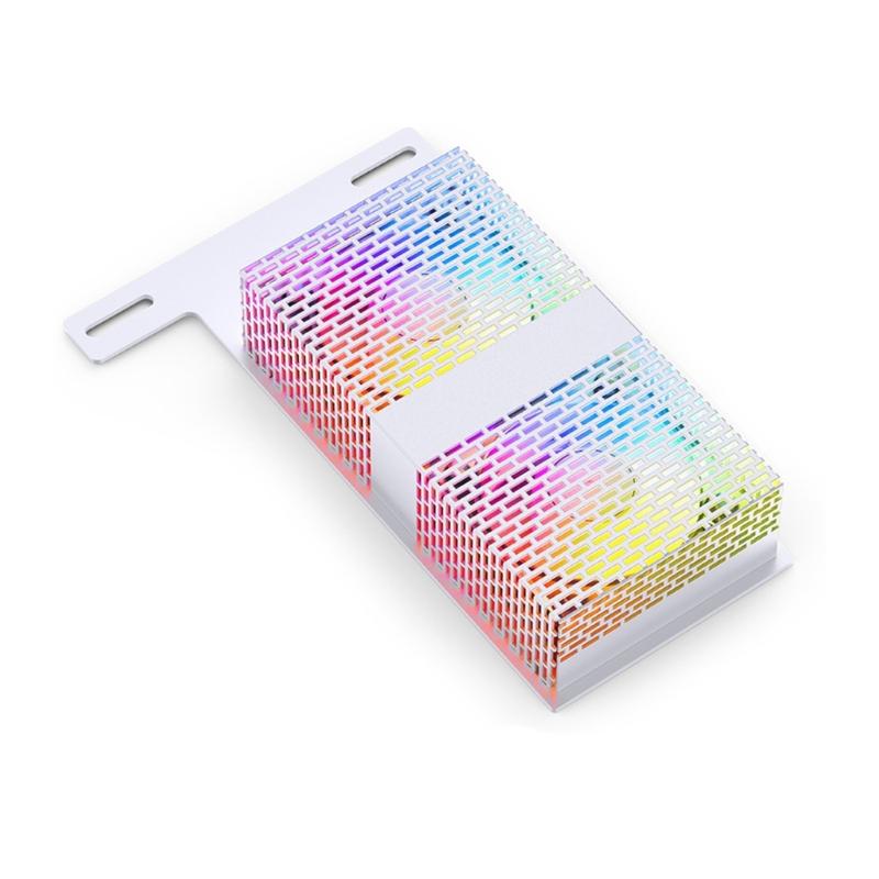 High Performances 5V3PIN ARGB Memory Heatsink ARGB LED Memory Heat Spreader, Metal Cooling Fan for Desktop Module