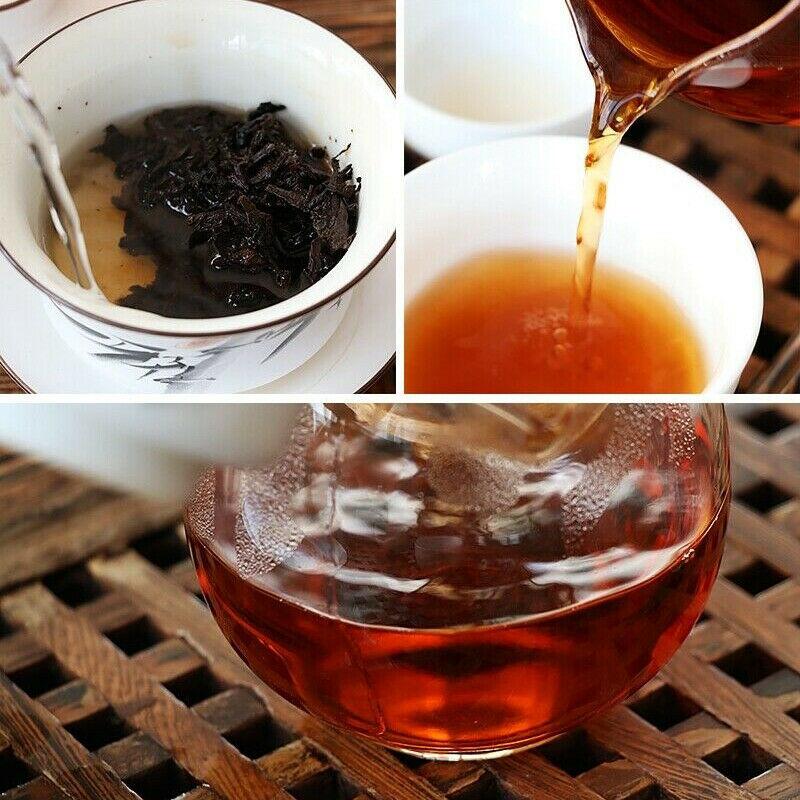 2010 Ba Jiao Ting Li Ming 7590 Yunnan Qizibing Herbata Dojrzała Herbata Puer 357g Dojrzałe