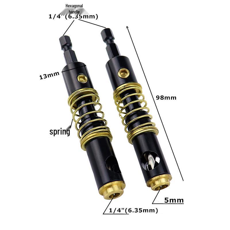 Hex Shank Woodworking Hinge Positioning Drill Bit