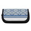 Pen Case 300D Polyester Smooth Zipper Multi Compartment with Two Storage Layers for Pens Stationery Accessories for School Study