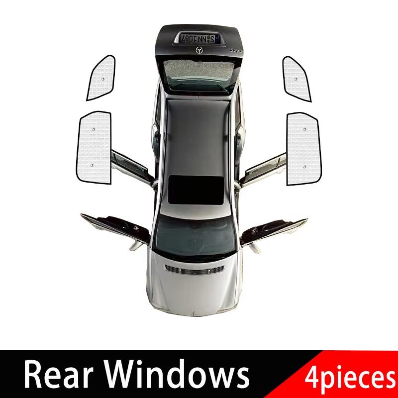 For Peugeot 5008 Car Sunshades 2017 2018  Side Window Sunshade Side Blind Shade Sunscreen Sun Visors Anti-UV Car Accessories
