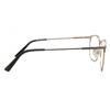Full Rim Square Black Rose Gold Smartbuy Collection Brend 890b Fashion Unisex Eyeglasses