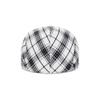 VARZAR VA Square Belt Check Hunting Cap White Check