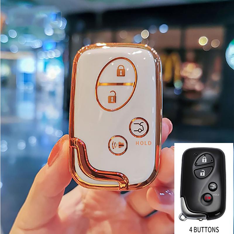New Tpu Remote Car Key Fob Case Cover Fit For Lexus Gs460 Gs450H Gs430 Rx450H Ct200H Hs250H Ls460 Es350 Is350 Is250