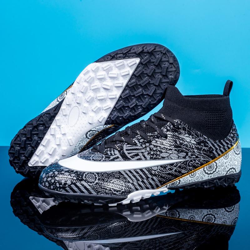 

Футбольные бутсы большого размера с высоким верхом Мужские длинные ногти и сломанные ногти Тренировки к соревнованиям Юношеские студенческие спортивные туфли цельные 2025 43