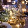 1M/2M/5M Star Copper Light String Room Decoration LED Fairy Lights Christmas Xmas Decorative Garland LED String Light Battery Powered Light
