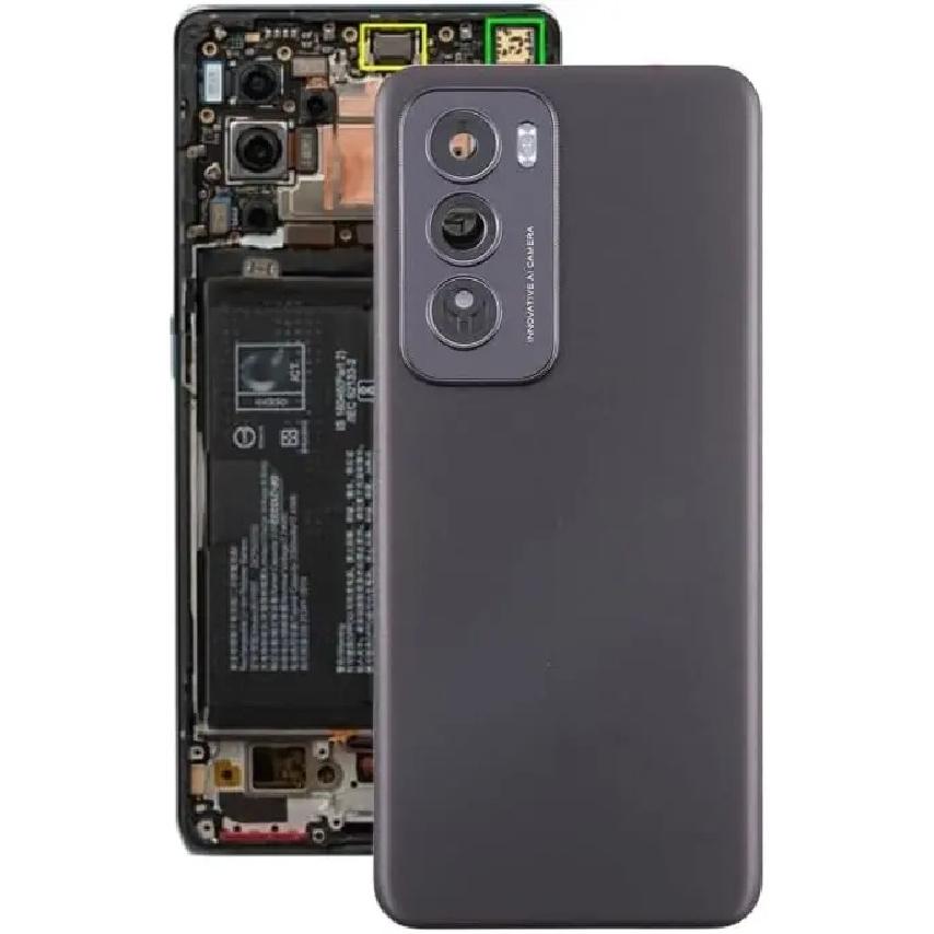 For Oppo Reno12 Global Battery Back Cover with Camera Lens Cover Phone Replacement