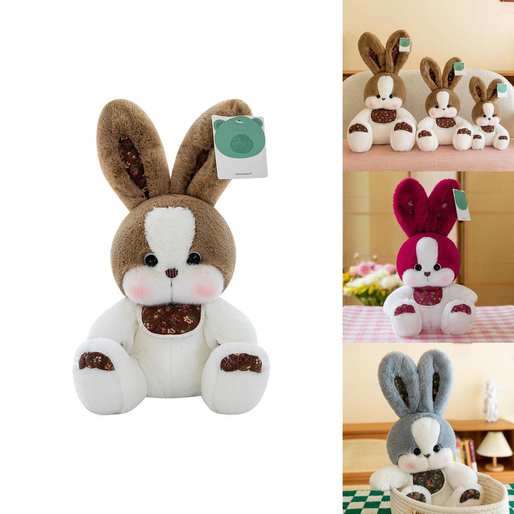 Cute Rabbit Plush Toy For Kids Birthday Gift With Soft Pp Cotton Stuffing