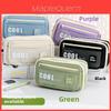 Minimalist Multilayer Pen Case With Durable Fabric For Students And Boys