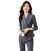 Women's Professional Suit Set: Spring/Autumn Blazer for Elegant Workplace & Interviews