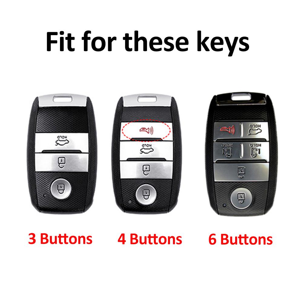 Shell For KIA K3 KX3 K4 K5 Rio Rio5 Sportage Ceed Cerato Cerato Sorento Optima Cerato Picanto Soft TPU Car Remote Key Case Cover