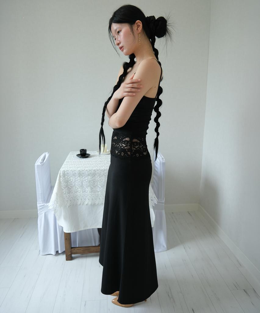 Lujeuseullibobeo Lace Meadow Dress *Black