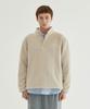 Warm-On Fleece Half-Zip Sweatshirt Beige