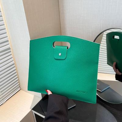 Simple High-end Bag Women's New Trendy Fashion Large-capacity Clutch Bag Commuter Handbag