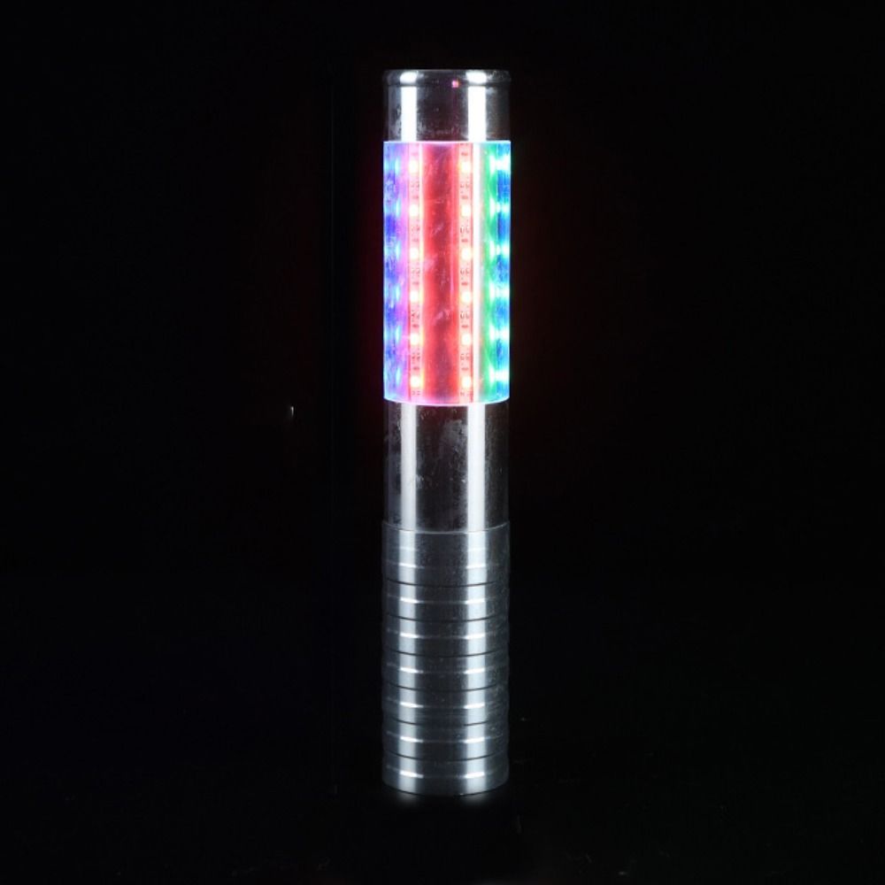 Gold Silver Handheld Strobe Lights Rechargeable Bottle Service Lights  KTV Party