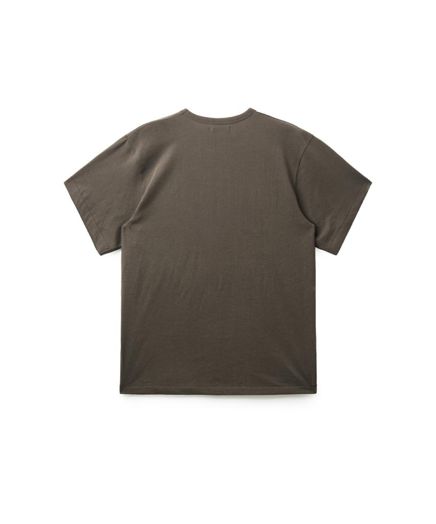 Haechinglum Abstract H Tee Mud Brown