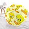 Looney Tunes Tweety Bird Automatic Open/Close Umbrella   Compact Travel Umbrella, 8 Rib Heavy Duty Construction, Ideal Gift, 180