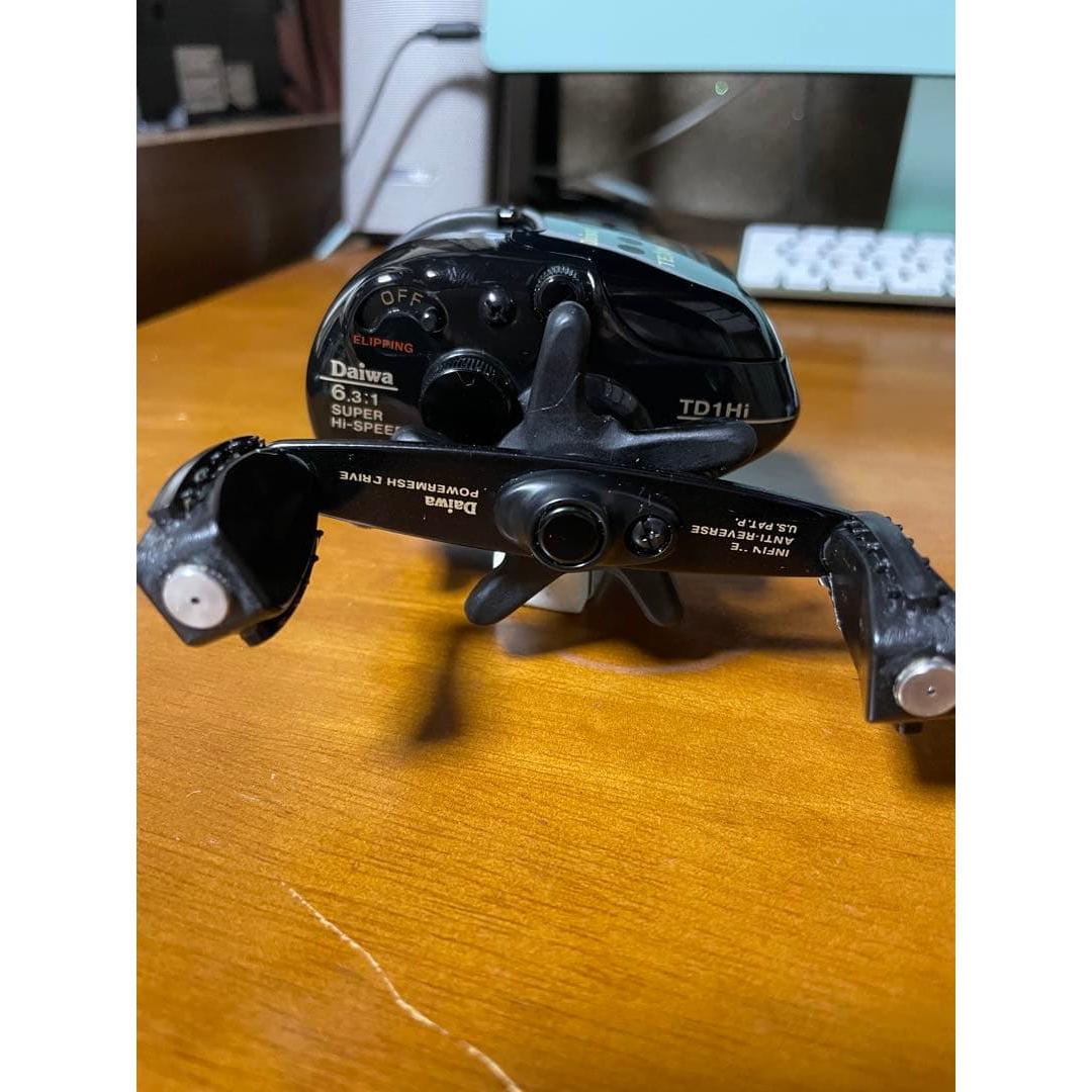 Used Daiwa TEAM DAIWA TD1Hi bait reel