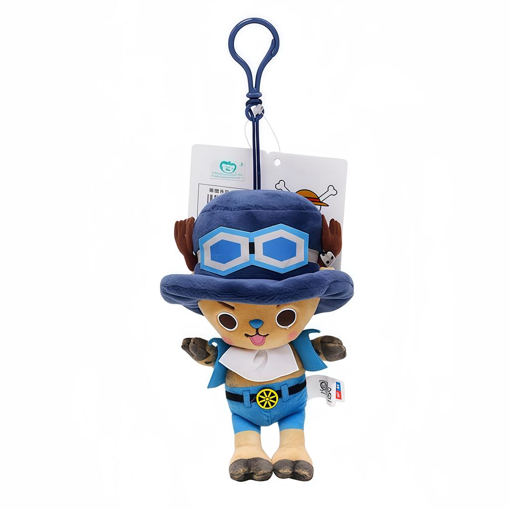 14-35cm/5.5-13.7inch Genuine ONE PIECE Stuffed Plush Toy Kawaii Plush Keychain Toy Tony Chopper Soft Stuffed Plush Doll Keychain