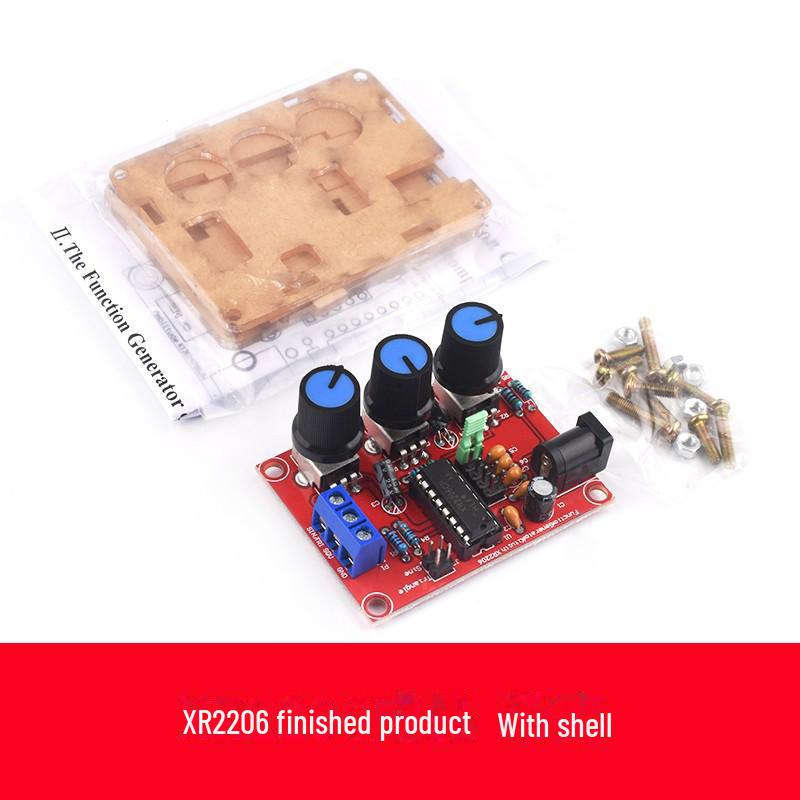 DIY XR2206 High Precision Signal Generator Kit with Shell - Function Generator for Sine Wave Signals