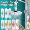 Shower Head Bathing Fragrance Filter Inlet Water Residual Chlorine Removal VC Household Beauty Water Filter Shower Head
