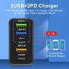 GaN Schnellladegerät USB Multi 5 Ports PD Schnell Schnelles Hohe Geschwindigkeit Laden Typ C Handy Adapter für iPhone 15 Xiaomi Samsung